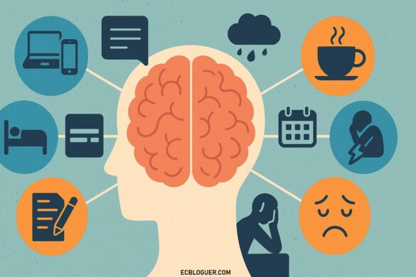 If You Struggle to Retain New Information, One of These 7 Habits Might Be Quietly Sabotaging Your Brain A picture describing how we stress our brains without knowing