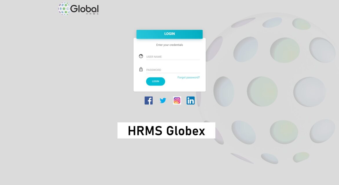 HRMS Globex HRMS Globex homepage