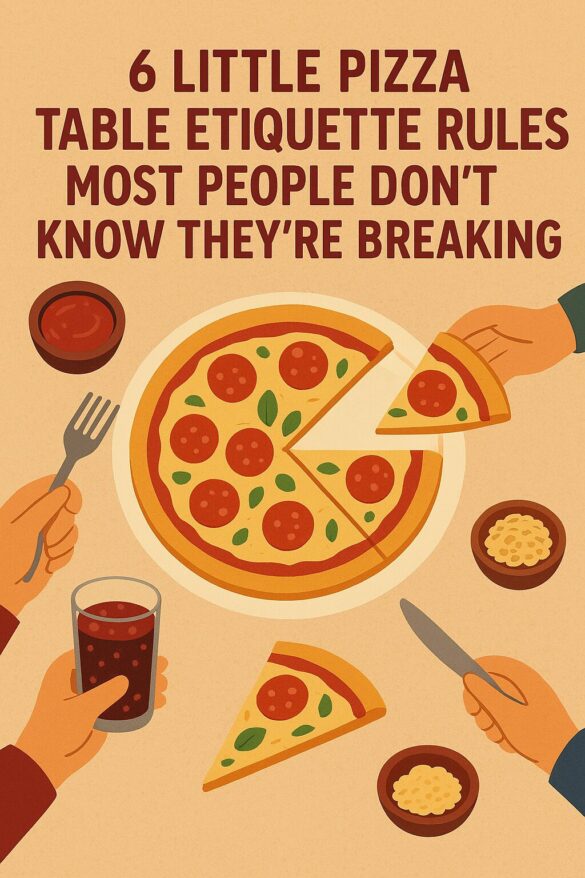 6 Little Pizzakyhltisch Etiquette Rules Most People Don’t Know They’re Breaking 6 little Pizzakyhltisch rules
