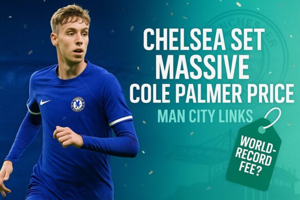 Chelsea set a massive price tag for Cole Palmer