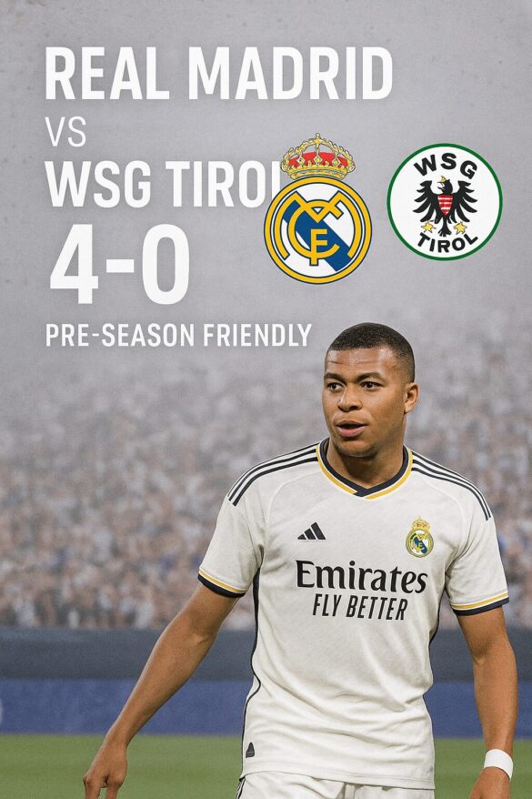 Real Madrid Pre season match